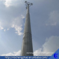 Brand new 30-100m monopole tower,mobile communication tower